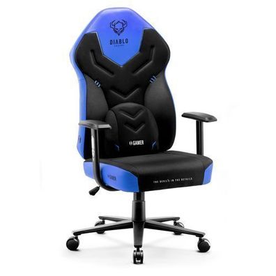 Diablo X-Gamer 2.0 Gaming Stuhl Bürostuhl Stoffbezug Ergonomisches Design