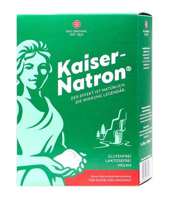 Kaiser Natron Pulver | Reines Natriumhydrogencarbonat für Küche und Haushalt, 2x250g