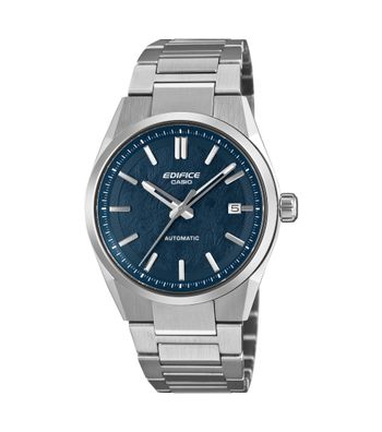 Casio Uhr Herren Edifice Automatik EFK-110D-2AER Edelstahl, Blau
