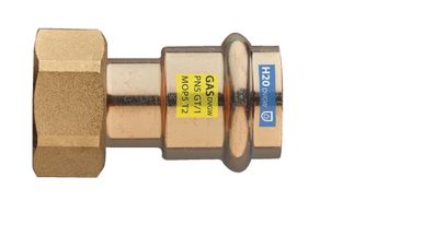 Frabo Verschraubung mit Schwenk-Mutter flachdichtend Rotguss 1/2-2" 12-54mm