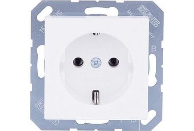 Jung UP-Steckdose A1520WW Steckdose Alpinweiß Steckdose Unterputz Duroplast