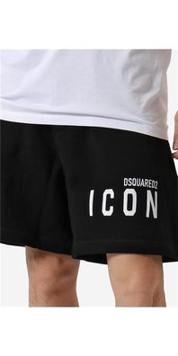 Dsquared2 Shorts Relax Fit Schwarz Herren