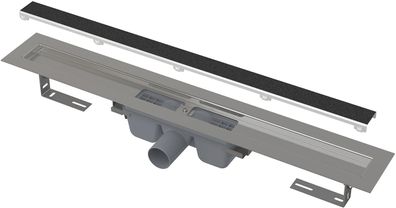 AlcaDrain APZ15 MARBLE Duschrinne ohne Rand mit Rost für Fliesenverlegung 300 bis 115