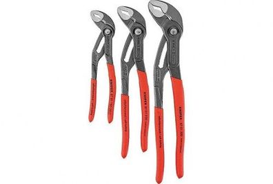KNIPEX Wasserpumpenzangen-Satz KNIPEX 3-teilig Zangenset Handwerkzeug Werkzeug