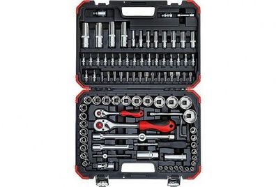 GEDORE red Steckschlüssel-Satz R46003094 94-teilig 1/4" und 1/2" Handwerkzeuge