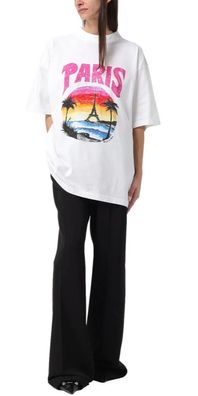 Balenciaga Tropical T Shirt Weiß unisex