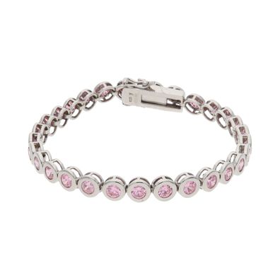 Armband Silber 925 Zirkonia rosa JL10-03-2045 JuwelmaLux