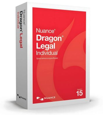 Nuance Dragon Legal Individual 15 | Vollversion | ESD