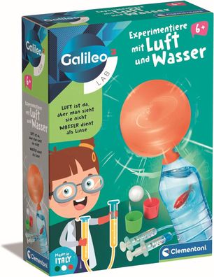 Clementoni 59379 - Experimentiere mit Luft und Wasser