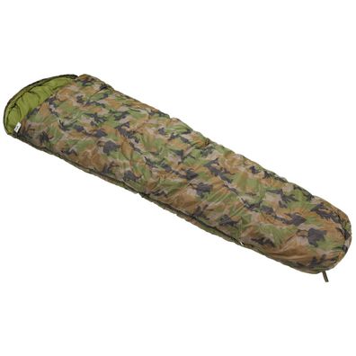 Fox Mumienschlafsack, woodland, 2-lagige Füllung