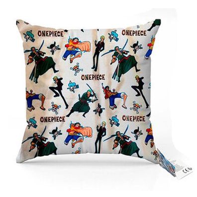 One Piece all characters 38 cm Deko Kissen Pillow Cushion 100% Baumwolle Cotton