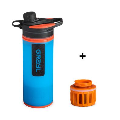 GRAYL Geopress Purifier bali blue + 1 Replacement Cartridge