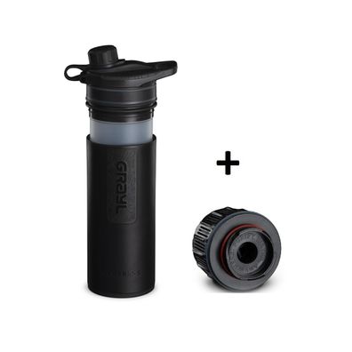 GRAYL Geopress Purifier covert black + 1 Replacement Cartridge