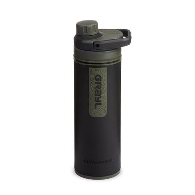GRAYL UltraPress Purifier Bottle Camp Black