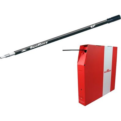 Schalthülle 4mm, Sunrace, schwarz, 50m, SunRace, OCSSP-BX