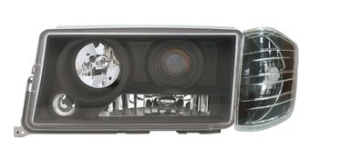 Scheinwerfer passend für MB W201 (82-93), in schwarz