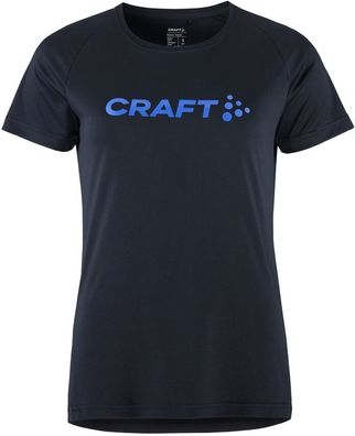 Craft Damen T-Shirt Core Essence Logo Tee W 1911785 Blaze/Jump-S