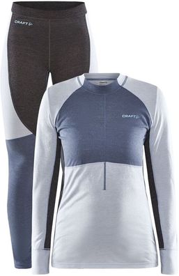 Craft Damen Funktionsunterwäsche Core Wool Mix Set W 1912477