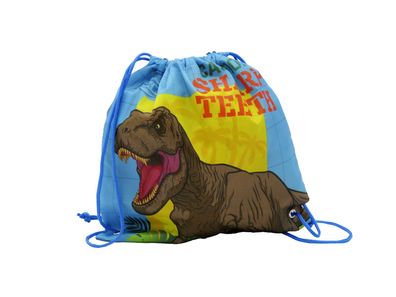 Jurassic World Snackbeutel 25 × 25 × 1 cm Brottasche mit Kordelzug für Schule