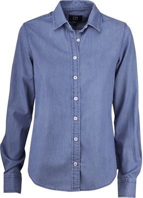 Cutter &amp; Buck Damen Hemd Ellensburg Denim Shirt 352405