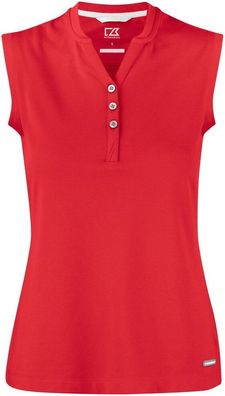 Cutter &amp; Buck Damen Polo Shirt Advantage Sleeveless 353407