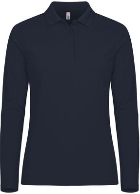 Clique Damen Polo Shirt Manhattan L/S 028253