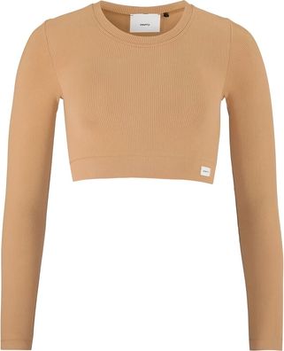 Craft Damen Cropp Top Collective Rib Cropped LS W 1916014