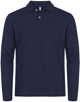 Clique Polo Shirt Stretch Premium L/S 028262