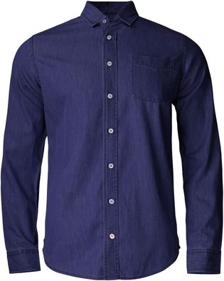 Cutter &amp; Buck Hemd Ellensburg Denim Shirt 352404
