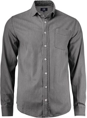Cutter &amp; Buck Hemd Ellensburg Denim Shirt 352404