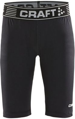 Craft Kinder Leggings Pro Control Compression Short Tights JR 1906862