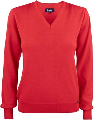 Cutter &amp; Buck Damen Pullover Everett V-Neck 355431