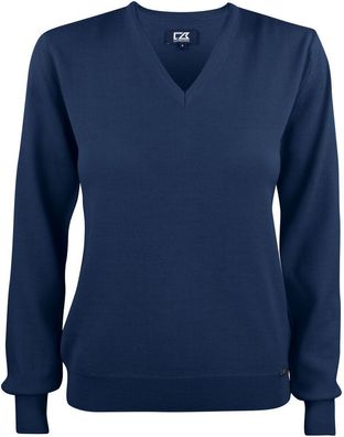Cutter &amp; Buck Damen Pullover Everett V-Neck 355431