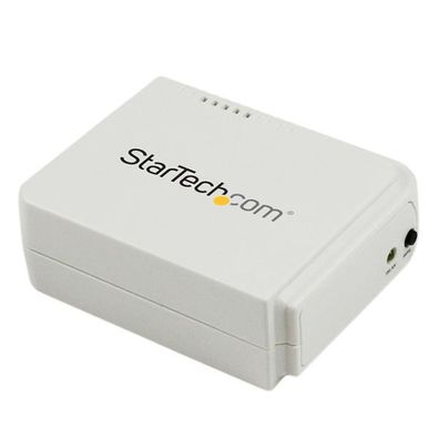 StarTech 1 Port USB WLAN 802.11 b/g/n Printserver mit 10/100 Mb/s Ethernet Anschluss