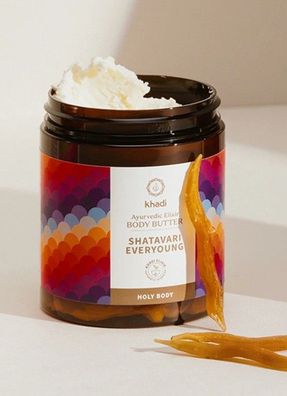 Khadi - Ayurvedic Elixir Body Butter Shatavari Everyoung - 250 ml - Ayurveda