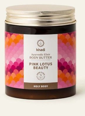 Khadi - Ayurvedic Elixir Body Butter Pink Lotus Beauty - 250 ml - Ayurveda