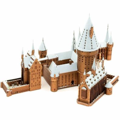Metal Earth Harry Potter Hogwarts im Schnee Metallmodellbausatz