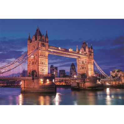 Clementoni Puzzle Tower Bridge bei Nacht 1000 Teile