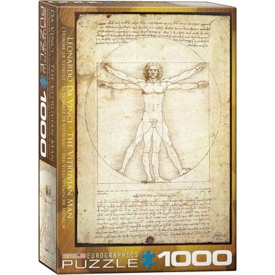 Eurographics Puzzle Vitruvianischer Mensch