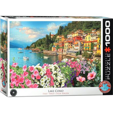 Eurographics Puzzle Lago di Como - Comer See, Italien 1000 Teile