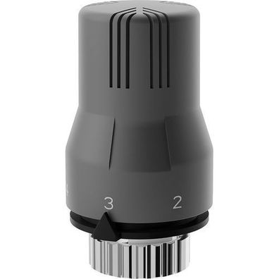 Mexen thermostatischer Kopf für Heizkörper, Anthrazit - W908-002-66