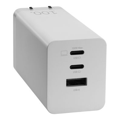 ASUS AC100-02 - Netzteil - GaN-Technologie - 100 Watt - 5 A - Apple Fast Charge, Fast