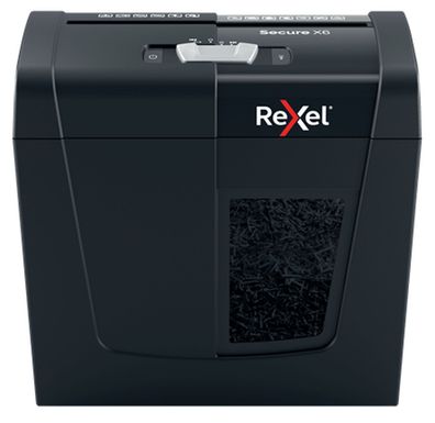 Rexel Secure X6, Kreuzschreddern, 4x40 mm, 10 l, 100 Blätter, 70 dB, 6 Blätter