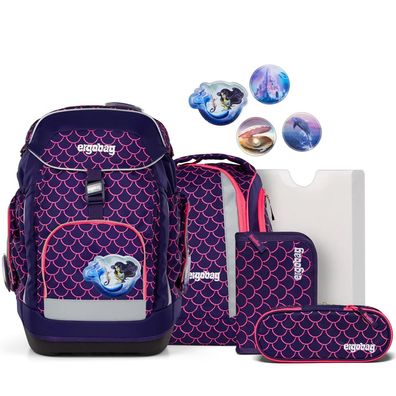 ergobag Maxi LUMI Edition SET 6tlg PerlentauchBär, PerlentauchBär, Mädchen