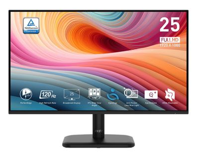 MSI PRO MP251LDE E2 24.5" IPS HDMI - Flachbildschirm (TFT/LCD) - 62,2 cm
