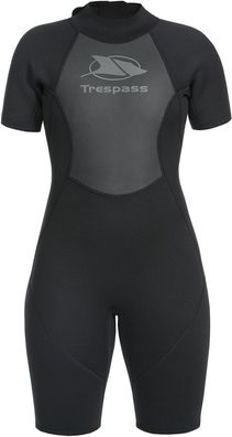 Trespass Damen Neoprenanzug Astor - Female 3Mm Short Wetsuit Black