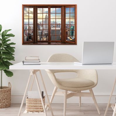 Leinwandbild Landschaft Stadt Leinwand Bilder Wanddeko Wohnzimmer Schlafzimmer