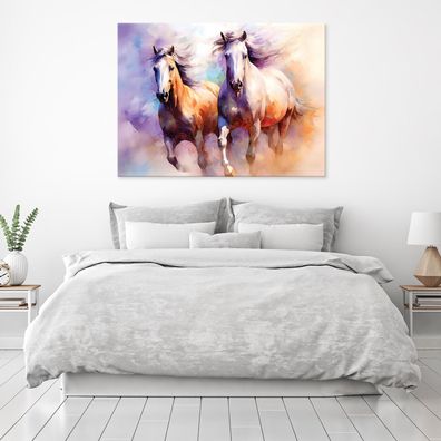 Leinwandbild Natur Pferd Abstrakt Pf Leinwand Bilder Wanddeko Wohnzimmer Schlafzimmer
