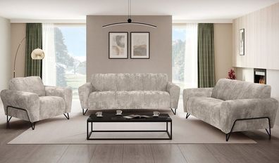 Polstermöbel Set VOLARE, Sofa Set, Wohnzimmermöbel, Couchgarnitur 3 + 2 + 1