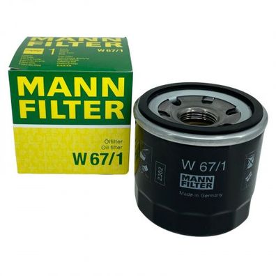 MANN Ölfilter W 67/1